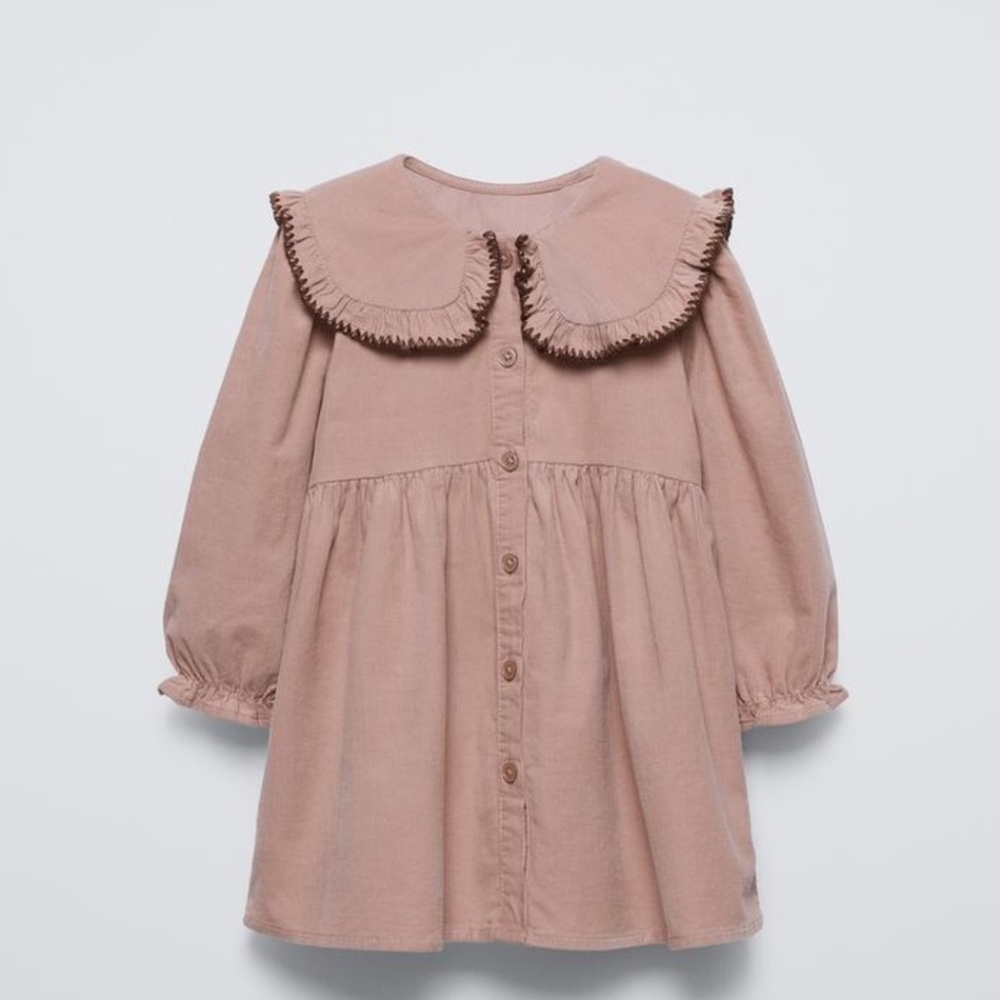 Fine Waled Corduroy Dress